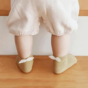 3 poros kūdikis, mergaitė, berniukas, kojinės nėrinių pynimas Lankas naujagimių bebe pigūs daiktai grindų anti slip sox vaikai infantil drabužių priedai