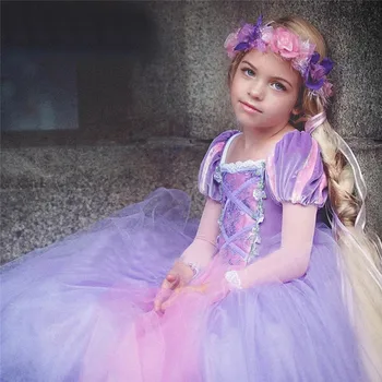 PrincessDress Vaikus Mergina Karnavalas PartyClothes Kalėdų Kostiumas Princesė Kostiumas Vaikams Mergina Cosplay Helovinas Tutu Kostiumas