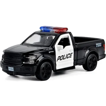 Policijos Lydinio Automobilio Modelį Diecasts & Žaislinės Transporto Priemonės Žaislas Automobilis Švietimo Žaislai Vaikams Dovanos Berniukas Žaislai