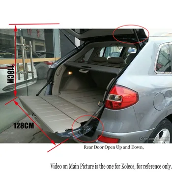 Už Renault Koleos Save vairavimo keliauja automobilio stogo, galiniai palapinę, pratęsimo, rūšies (mini automobilių drabužius), paprastas ir nešiojamų