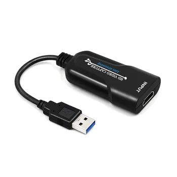 GRWIBEOU Video Capture Card USB 3.0 4K HDMI suderinamus Vaizdo Žaidimas Grabber Rekordą PS4 vaizdo Kameros Perjungimas Live Transliacijos vaizdo Kamera