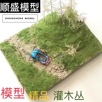 2020 Naujus Produktus masto architektūros modelio miniatiūra krūmų medį, ho traukinio maketo statyba diorama medžiagų fabrikas