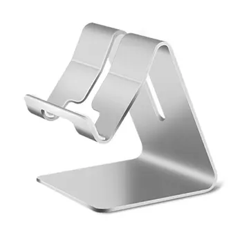 Universalios Aliuminio Lydinio Sumanaus Telefono Stovas Stalinis Laikiklis Įkrovimo Stovo Laikiklio tvirtinimas iPhone Metalo Tablečių Stovėti 