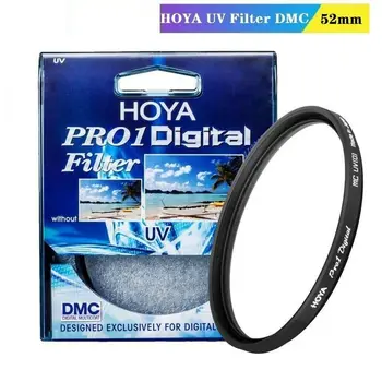 HOYA 52mm Pro 1 Digital UV Fotoaparato Objektyvo Filtras Pro1 D UV(O) DMC LPF HOYA Filtras Canon Nikon Sony Fuji