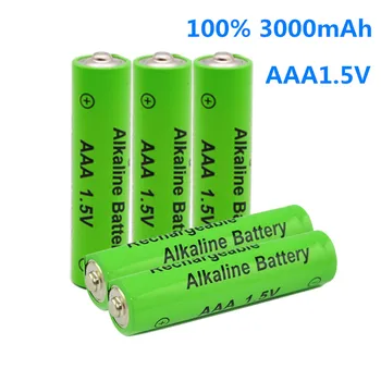 12PCS Originalus AAA Baterija 3000mah 1,5 V Alkaline AAA tipo akumuliatorius, skirtas Nuotolinio Valdymo Žaislas šviesos Batery nemokamas pristatymas