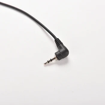 2,5 mm Dešinysis Kampas Male Plug 3,5 mm Female Jack Stereo AUX Audio TRS Lizdas DC Maitinimo Adapteris Keitiklis Kabelis 15.5 CM Ilgio