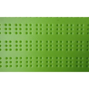Praktiškas Aksesuaras Su Stylus Brailio Raštu Šiferis Praktikos Plastiko Mokyklos Žalia Priemonė Akių Priežiūra Nešiojamų 4 Eilutės Ląstelių 28