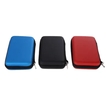 1pcs EVA lagaminas, Krepšys Naujos 3DS XL 3DS LL, 3DS XL 3 Stilius Nintendo Dėklas Sunku Krepšiai su Diržu Mėlyna Juoda Raudona