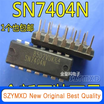 10vnt/Daug Naujos Originalios SN7404N SN7404 7404 in-line DIP14 Vartų Ir Keitiklio Mikroschema Mikroschema Sandėlyje