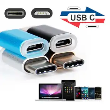USB C OTG Adapteris Micro USB 