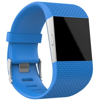 Silikono Žiūrėti Diržu, Fitbit Viršįtampių Smart Watch Band Apyrankę Pakeitimo Rankogaliai Diržas su Atsuktuvu Už Fitbit Viršįtampių