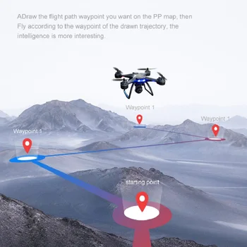 Naujas F5 RC Drone Quadcopter 6k Profesija Fpv Dron HD 