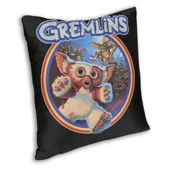 Gremlins 84 Pagalvėlių Apvalkalus, Sofos Apdailos Gizmo 80s Filmą Mogwai Monstras Retro Sci Fi Aikštėje Mesti Pagalvės užvalkalą 40x40