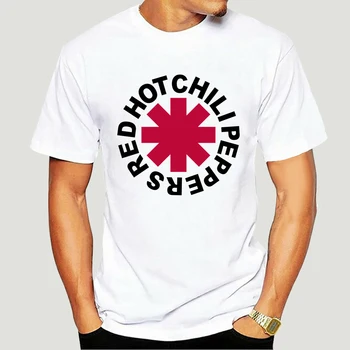 Nelaimę Žvaigždute Marškinėliai RHCP Tee Marškinėliai T-shirt Mens Normalus Kaklo Atsitiktinis Trumpas Rankovės 7002X