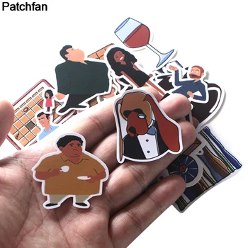 Patchfan 24pcs Animacinių filmų TV serialo Kūrybos emblemos 
