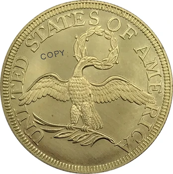 1795 m. jav 10 Dolerių aukso Žalvario monetos Kolekcionieriams Kopijuoti Monetos