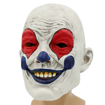 Helovinas Kaukės Iš Latekso Šalies Joker Kaukė Raudonos Nosies Fancy Dress Cosplay Kostiumas Kaukė Maskaradas
