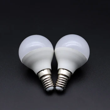 LED Lemputė Namų Puošybai Office G45 5W E14 E27 Lampada 6pcs/daug 220V-240V LED Lempos Bombillas