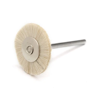 30Pcs Nustatytas 2.35 mm Dantų Poliravimo Šepečiai Varantys Miniatiūriniai Minkštas Ožkos Plaukų Įrankių Rinkinys