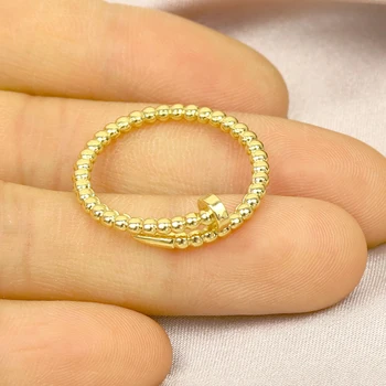 10vnt Sklandžiai papuošalai, žiedai, Aukso Turas žiedų Reguliuojamas Jewerly žiedai moterims kristalų mados brangenybės lady 51761