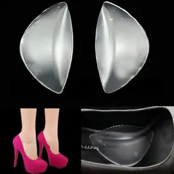 1 Pora Moterų Minkšto Silikono Gelio Pagalvėlės Pėdos Įtvarai Paramos Įterpti Padas Batų Vidpadžiai, pėdų priežiūros priemonė