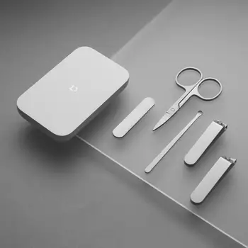 Xiaomi Mi Penkių Dalių Nagų Clipper Rinkinys Lengvas Universalus, Elegantiškas, Aukštos Kokybės Nerūdijančio Plieno Magnetinis Laikyti Lauke Nešiojamų