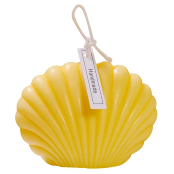 3D Seashell Žvakė Silikoninės Formos Pearl Shell Žvakė Akrilo liejinio Forma patvaraus Plastiko Šukutės Pelėsių 