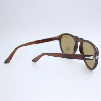 KAPELUS Prekės akiniai nuo saulės nauji rudi akiniai nuo saulės Tamsiai žalios spalvos stiklinis lęšis akiniai nuo saulės UV apsauga 400 akiniai nuo saulės