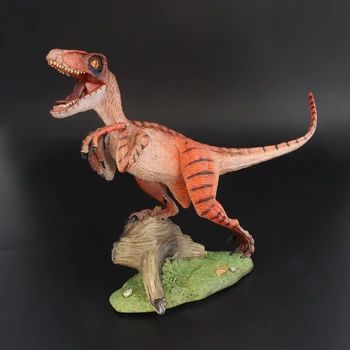 Priešistorinių Juros periodo Dinozaurų Pasaulyje Velociraptor Didelis Dydis Gyvūnų Modelio Veiksmų Skaičiai PVC Aukštos Kokybės Žaislų Vaikams Dovanų