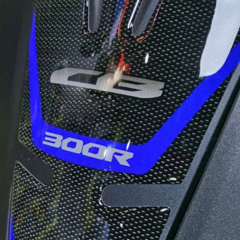 Motociklų lipdukas 3D Gelio kuro bako lipdukai rinkinys Dujų Bžūp bžūp žuvų kaulų Kelio apsaugos lipdukai HONDA CB300R 2019-2020 cb 300r