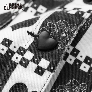 ELFSACK Love Pledas Colorblock Aukšto Juosmens Atsitiktinis Moterų Mini Sijonai,2021 M. Vasaros Derliaus Seksualus Ponios Kasdien Medvilnė Apačioje