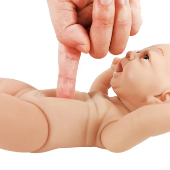 Naujas Unpainted Bebe Atgimsta Lėlės Mergaitėms Minkšto Silikono Rinkinys Reborn Baby Už Bamblys Mergina Realus pagalba, Pilnas Komplektas Lėlės Drabužiai 11Inch