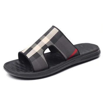 Topvivi sandalai vyriški prabangūs dizainerių 2021 mados vasaros lauko neslidus paplūdimio sandalai minkštas vienintelis dvejopos paskirties sandalas, šlepetės