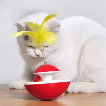 Naminių gyvūnėlių, kačių žaislas masažuoklis Geležinkelių Pasakų plunksnų bell funny cat stick žaislas Bell ball Katė Pramogų Interaktyvūs Žaislai