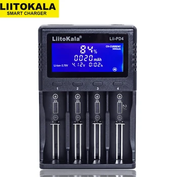 Liitokala Lii-500 Lii-500S Lii-S6 Lii-PD4 LCD 18650 baterija 3.7 V 18350 18500 21700 25500 26650 AA AAA ličio baterijos kroviklis