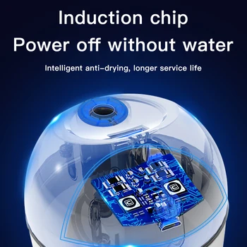 Ultragarsinis Drėkintuvas Namų Miegamajame Mini Oro Kvepalų Valymo Purkštuvas Vandens Papildymo Priemonė USB LED Lempos Naktį