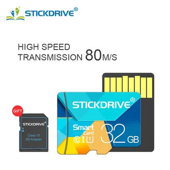 Naujas arrivel Micro SD Kortele 8GB 16GB 32GB 64GB 128 gb Klasės 10 UHS-1 Memory Card High Speed Atminties Kortelė, Skirtą išmanųjį telefoną