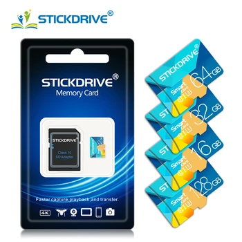Naujas arrivel Micro SD Kortele 8GB 16GB 32GB 64GB 128 gb Klasės 10 UHS-1 Memory Card High Speed Atminties Kortelė, Skirtą išmanųjį telefoną