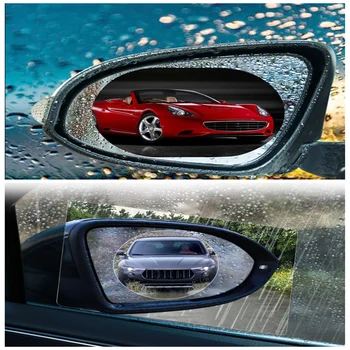 2vnt automobilio galinio vaizdo veidrodėlis lietaus filmas 