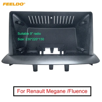 FEELDO Automobilių Garso Fasciją Rėmo Adapteris Renault Megane 08-15 Fluence 09 9