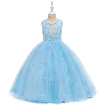 Vaikų Drabužiai 2021 Naujos Merginos Princesė Suknelės Sijonas Mergina Mados Šou Vakarinę Suknelę Mergina Oficialią Suknelės Nuo 3 Iki 12 Metų Amžiaus Vestido
