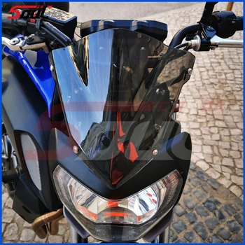 Motociklų Sporto prekinis, galinis Stiklo Antveidis Priekinio stiklo Viser Tinka YAMAHA MT-07 MT07 FZ07 2018 2019 2020 18-20