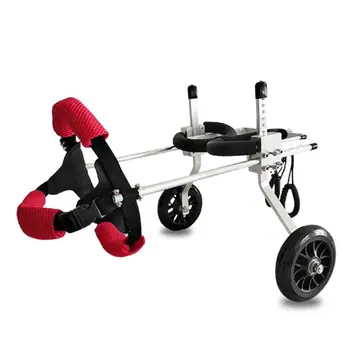 Lengva Atlikti Šviesą Šuns Užpakalinės Kojos Vežimėlio Aliuminio Lydinio Neįgaliems Hind