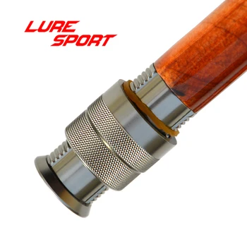 LureSport medienos, aliuminio Skristi ritės sėdynė su Tikslu Bžūp Aliuminio meškere Pastato dalis Remonto skristi lazdele 