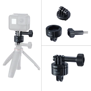 Ulanzi GP-4 4 1 Magnetinis Mount Adapter Kit Greitai Išleisti GoPro Hero 8/7/6/5 DJI OSMO Veiksmų Fotoaparato Insta360 Vienas R Kameros