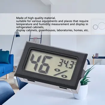Įterptųjų Nešiojamas Skaitmeninis Termometras Su Drėgmėmačiu Belaidžio Elektroninis Temperatūros Drėgmės Matuoklis Mini Termometras Namuose