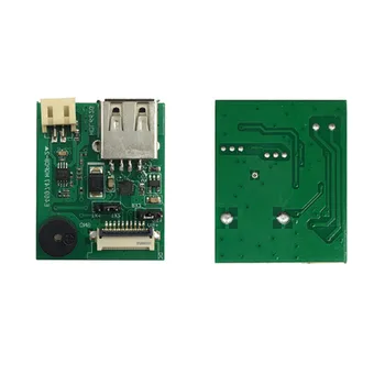 HDL662B USB į serial valdybos USB T5L už COF ekrano 10PIN FCC-1,0 mm sąsaja su garsiakalbio tvarkyklė