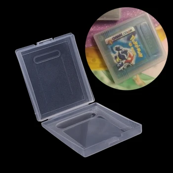 5x skaidraus Plastiko Žaidimas Kasetė Atveju, Dulkių Dangtelis nintendo Game Boy Color, GBC A0KB