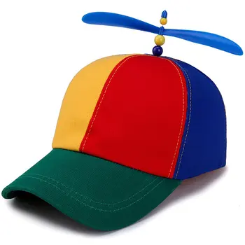 Mados Spalvinga Bambuko Dragonfly Kratinys beisbolo kepuraitę Suaugusiųjų Sraigtasparnio Sraigto juokingi Nuotykių tėtis skrybėlę Snapback skrybėlę