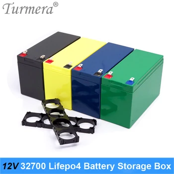 Turmera 12V 32650 32700 Lifepo4 Baterijos Laikymo Dėžutė su 2*1x4-Laikiklis, skirtas 12V Nepertraukiamo Elektros Tiekimo ir E-Bike Baterijos Naudojimo
